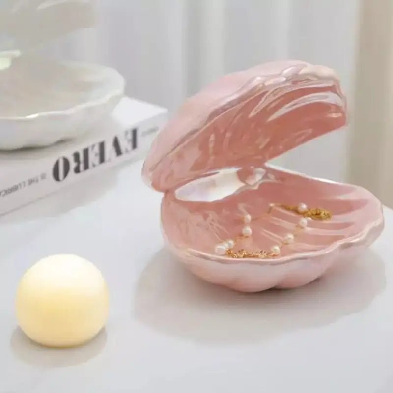 Luminária de Mesa Decorativa Concha sem Fio