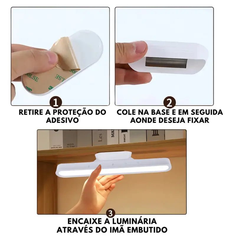 Luminária Inteligente Led Portátil Magnética