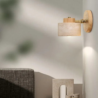 Arandela de Parede Wabi-Sabi Estilo Japonês