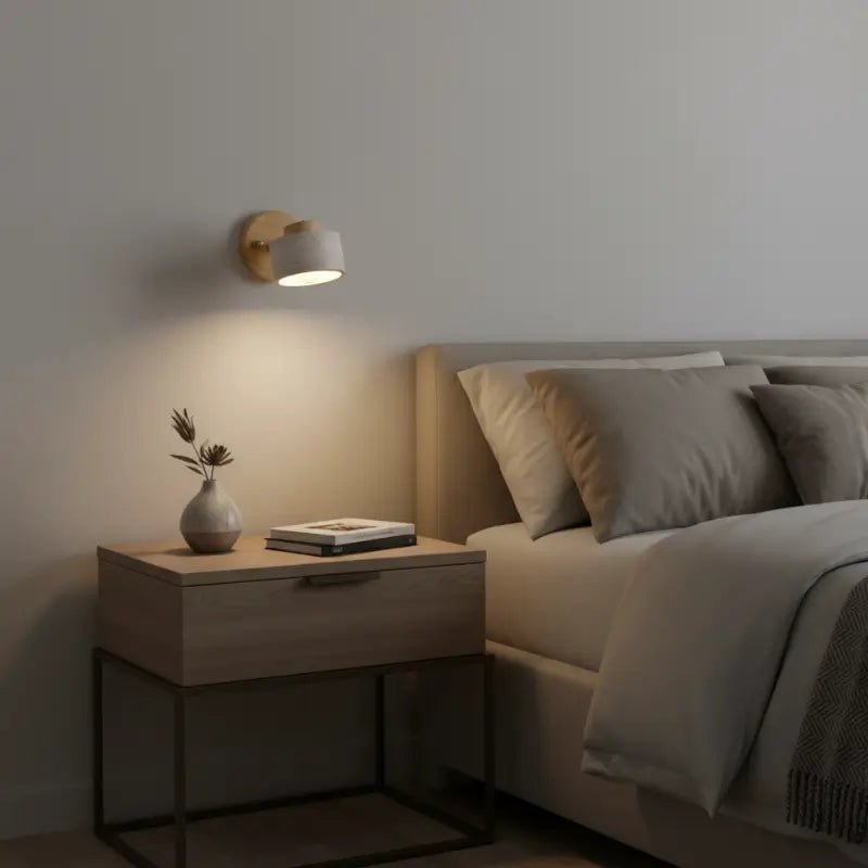Arandela de Parede Wabi-Sabi Estilo Japonês