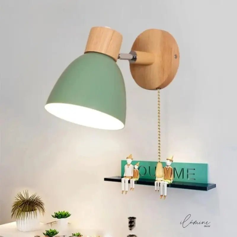 Arandela de Parede Wooden