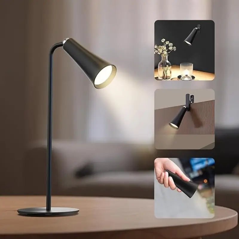 Luminária de Mesa 4 em 1 Led Ajustável 360°