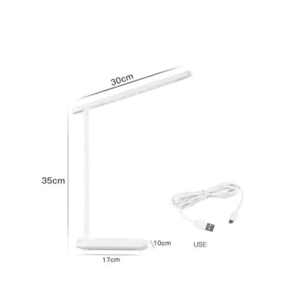 Luminária de Mesa LED Leitura Ajustável Recarregável 3 Modos