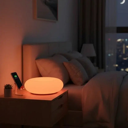 Luminária Decorativa de Mesa Donut LED USB