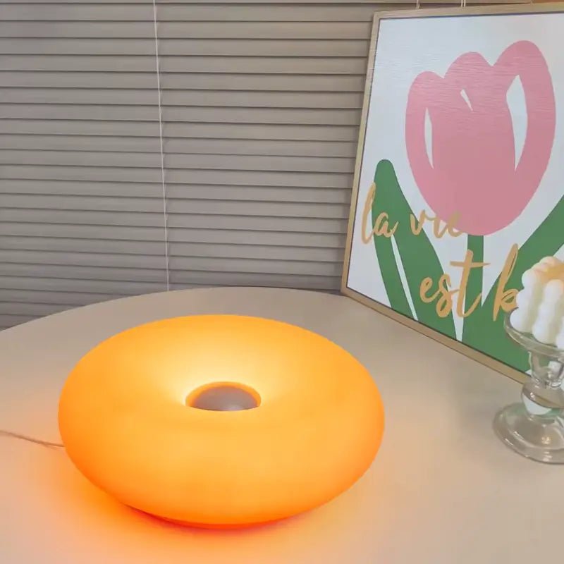 Luminária Decorativa de Mesa Donut LED USB