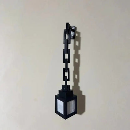 Luminária decorativa de parede efeito pixelado