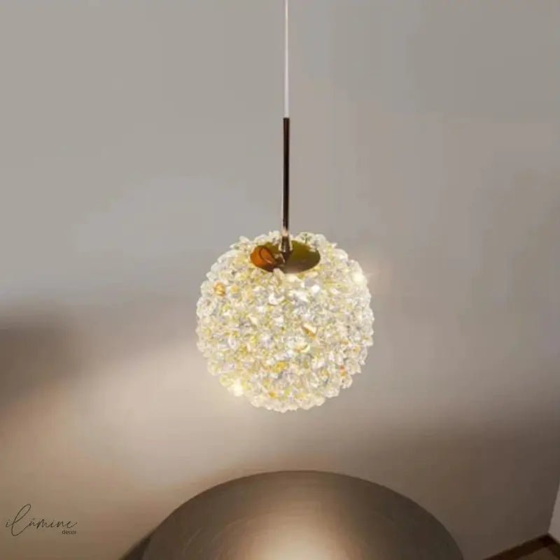 Pendente de Teto Sofisticado Dourado